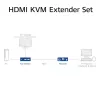 ACT 4K HDMI 2.0 KVM pikenduskomplekt üle CAT6A kuni 70 meetrit