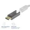 ACT asendusadapter Mini DisplayPort-DisplayPort aktiivsete optiliste DisplayPort-kaablite jaoks, eemaldatava pistikuga