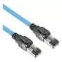 ACT sinine 65 meetrit S/FTP CAT6A B2ca PoE++ 100W soliidne eelpaigalduskaabel, RJ45 isane – isane