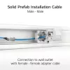 ACT sinine 75 meetrit S/FTP CAT6A B2ca PoE++ 100W solid prefab paigalduskaabel, RJ45 isane – isane