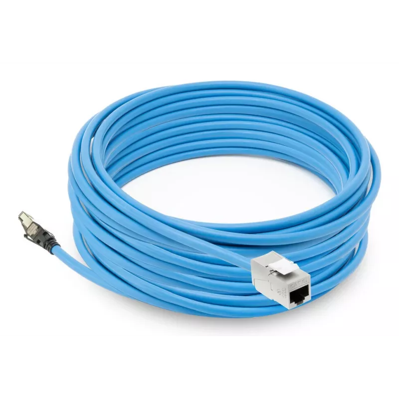 ACT CAT6A S/FTP B2ca PoE++ 100W täisjuhtmetega eelterminaaditud paigalduskaabel RJ45 isane–emane, 55 m (FB0155)