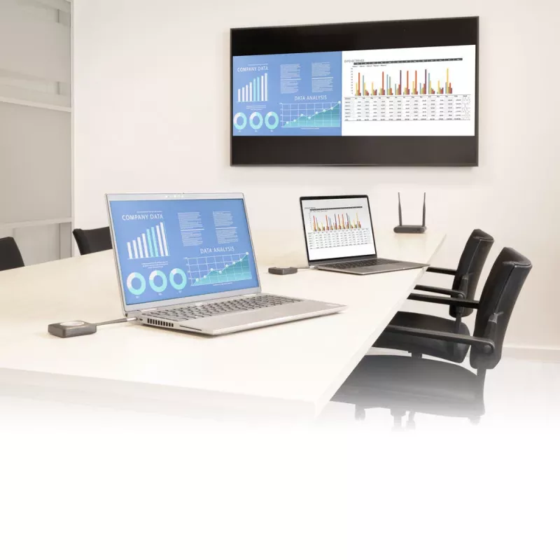 ACT Aero 4K Wireless Presentation System, Desktop, Must, Hall, 3840 x 2160, 2160p, USB USB-C, USB