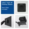 ACT universaalne USB-C dokkimisjaam 4K, 3 HDMI/DisplayPort monitori jaoks, DisplayLink