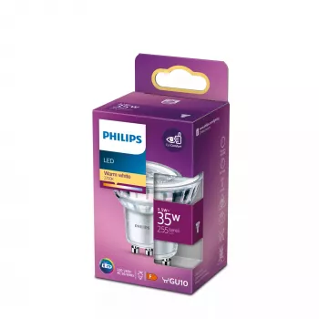 Philips Spot 35W PAR16 GU10 Soe valge 3,5W 255lm 15000h