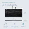 R-Go Tools ergonoomiline klaviatuur R-Go Split Break koos pausitarkvaraga, ergonoomiline poolitatud klaviatuur, QWERTY (NORDIC), Bluetooth, must