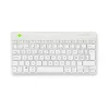 R-Go Tools ergonoomiline klaviatuur R-Go Compact Break, kompaktne klaviatuur pausitarkvaraga, QWERTZ (CH), Bluetooth, valge