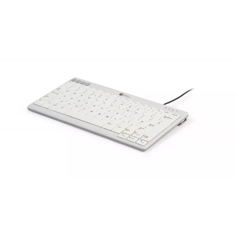 BakkerElkhuizen UltraBoard 950 V2 UK Qwerty, juhtmega, USB, käärikklahvlüliti, QWERTY, tumehall, helehall