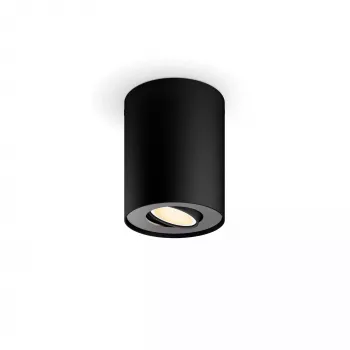 Philips Hue nutivalgusti prožektor 929003811601, Bluetooth, 4,2 W, must, Ø103 mm, kõrgus 120 mm