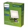 Philips Lois 30W välistingimustesse mõeldud seinavalgusti, must, metallkorpus, 220–240 V, mittevahetatav LED