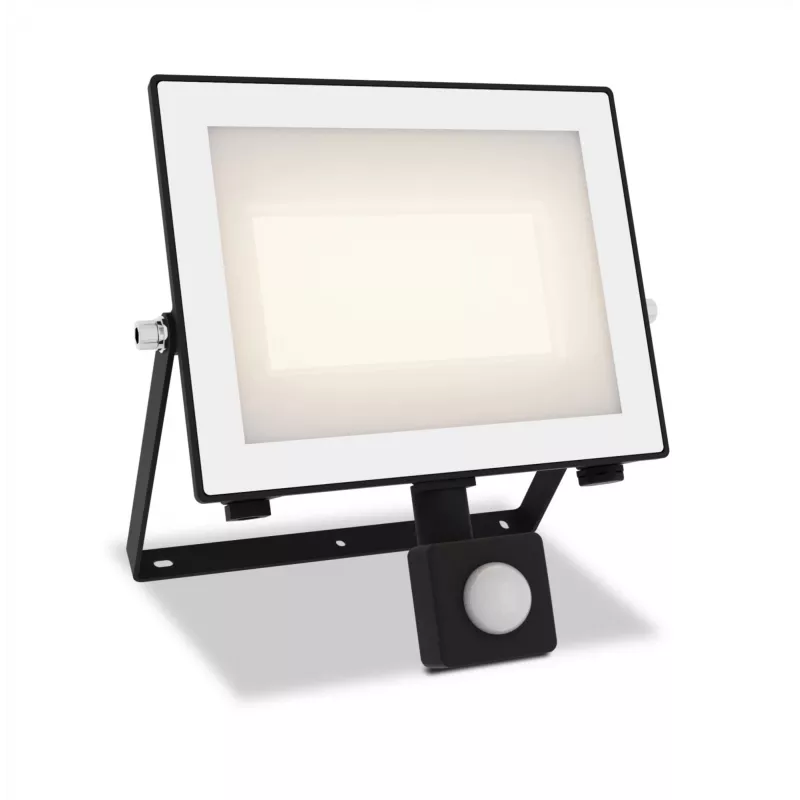 Välisseinalamp Philips Lois 50W LED, must metallkorpus, mittevahetatav pirn, 220–240V