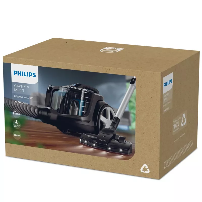 Philips PowerPro Expert FC9747/09 tolmuimeja 2 L Kompakttolmuimeja Kuiv 900 W Kotita