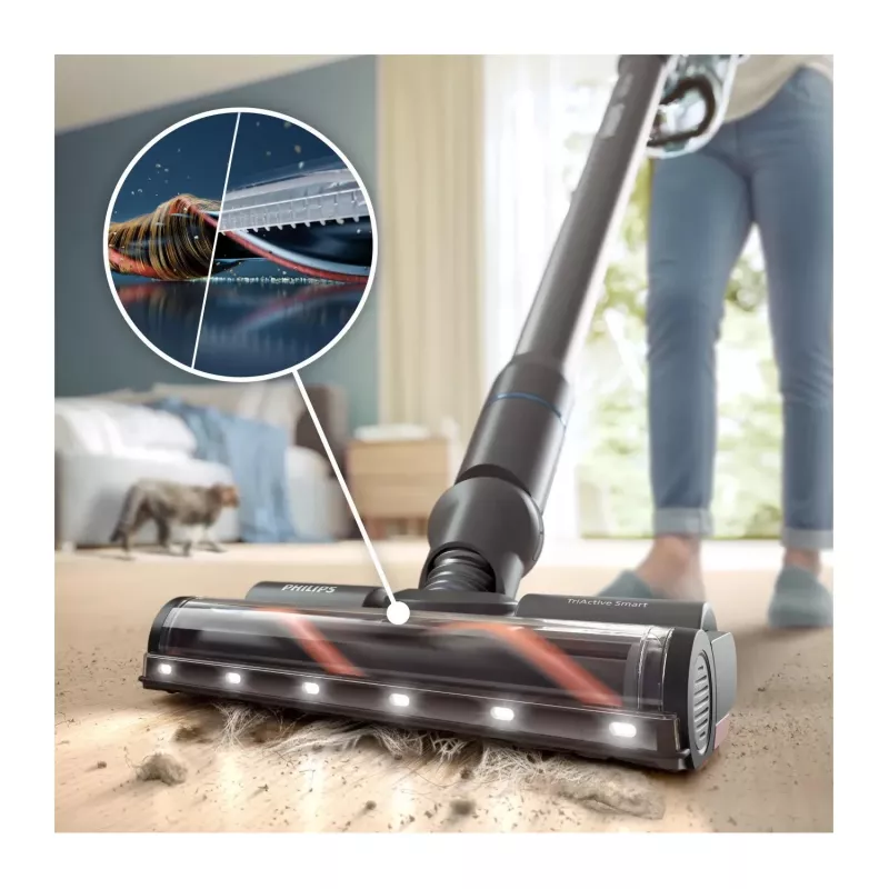 2-in-1 pulkpuhasti Philips XC8155/01 — akutoitega kuiv- ja märgpuhastusega…