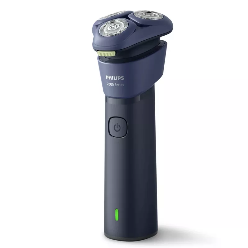 Rotatsioonhabemenuga Philips 2000 series S2885/00 — 3-pealine, NiMH laetav, märg ja kuiv, sinine
