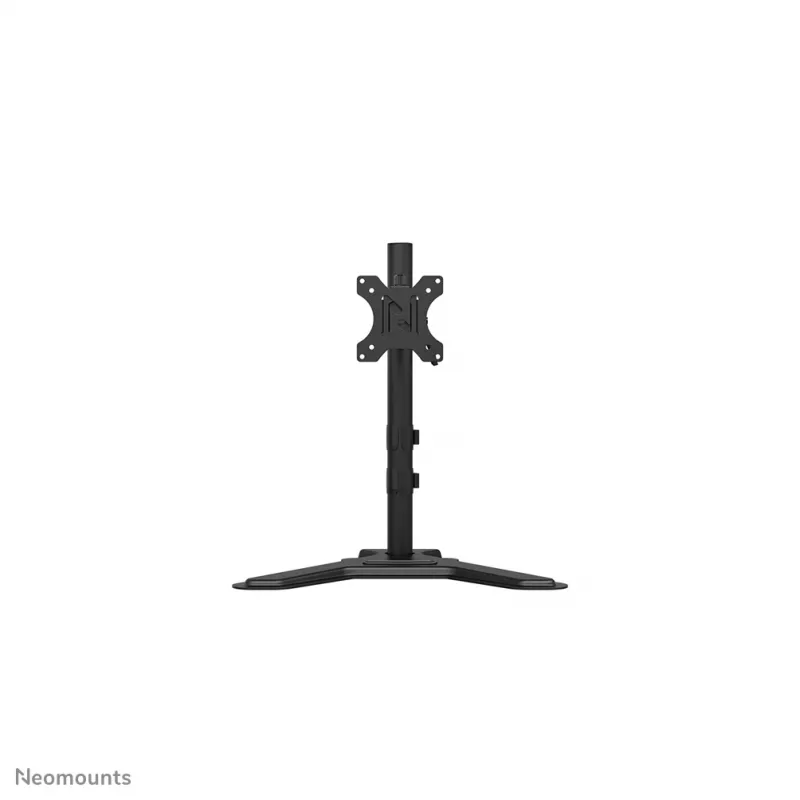 Neomounts DS45-600BL1 ühe monitori alus 10–32-tolliste ekraanide jaoks, VESA 75x75–100x100, max 9 kg, vabaltseisev, must