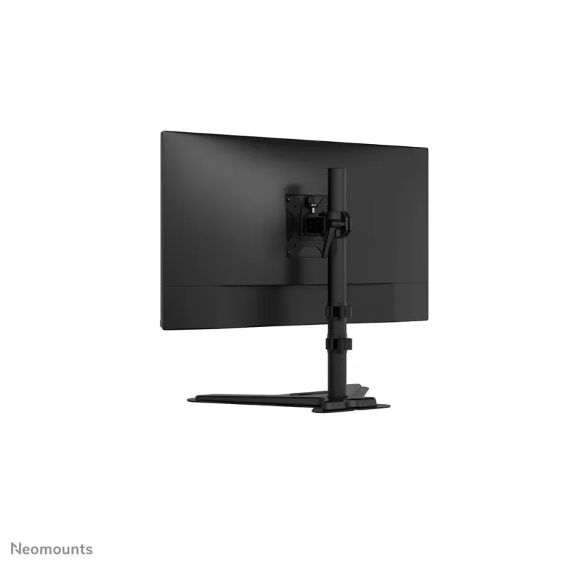 Neomounts DS45-600BL1 ühe monitori alus 10–32-tolliste ekraanide jaoks, VESA 75x75–100x100, max 9 kg, vabaltseisev, must