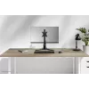 Neomounts DS45-600BL1 ühe monitori alus 10–32-tolliste ekraanide jaoks, VESA 75x75–100x100, max 9 kg, vabaltseisev, must
