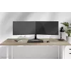 Kahe monitori alus Neomounts DS45-600BL2 ekraanidele 10–32 tolli, toetab 2 kuvarit, max 6 kg, VESA 75x75–100x100, vabaltseisev, must