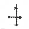 Neomounts DS45-600BL2-1 Kolmekordne monitorialus 10-32 tolli
