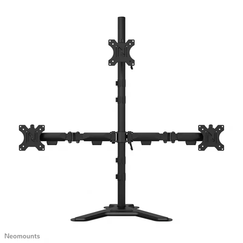 Neomounts DS45-600BL2-1 Kolmekordne monitorialus 10-32 tolli