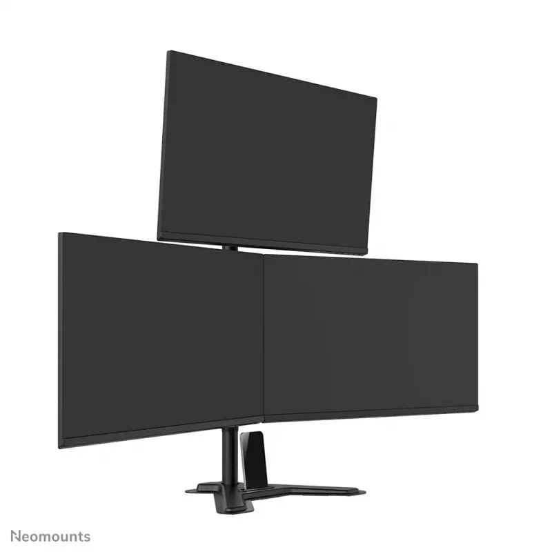 Neomounts DS45-600BL2-1 Kolmekordne monitorialus 10-32 tolli