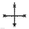 Neomounts DS60-600BL2-1 kolmekordne monitorihoidik 10-32 tolli, Klamber/Läbiviigukinnitus, 9 kg, 25.4 cm (10 tolli), 81.3 cm (32 tolli), 100 x 100 mm, Must