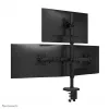 Neomounts DS60-600BL2-1 kolmekordne monitorihoidik 10-32 tolli, Klamber/Läbiviigukinnitus, 9 kg, 25.4 cm (10 tolli), 81.3 cm (32 tolli), 100 x 100 mm, Must