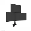 Neomounts DS60-600BL2-1 kolmekordne monitorihoidik 10-32 tolli, Klamber/Läbiviigukinnitus, 9 kg, 25.4 cm (10 tolli), 81.3 cm (32 tolli), 100 x 100 mm, Must