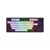 HATOR Skyfall 80 MAG ULTIMA 8K juhtmevaba klaviatuur Mängimine USB + RF juhtmevaba + Bluetooth QWERTY USA inglise Must, Valge