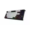 HATOR Skyfall 80 MAG ULTIMA 8K juhtmevaba klaviatuur Mängimine USB + RF juhtmevaba + Bluetooth QWERTY USA inglise Must, Valge