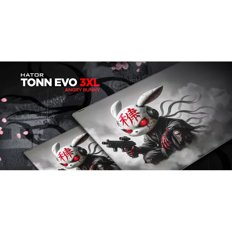 HATOR Tonn EVO 3XL Angry bunny mänguhiirematt