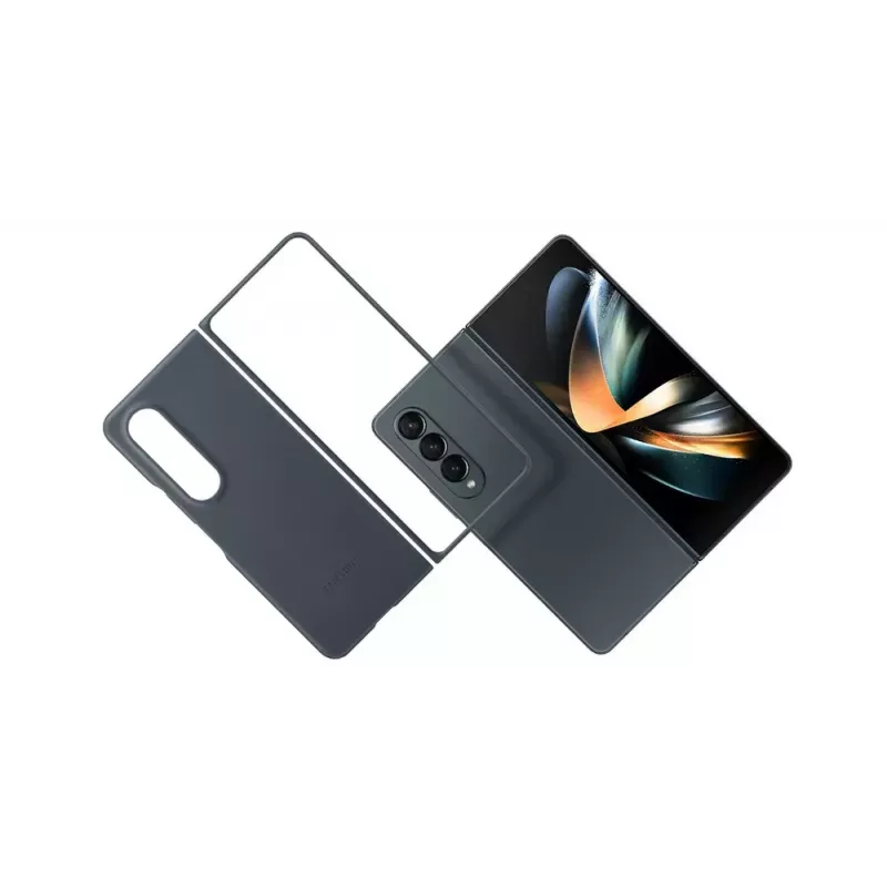 Mobiiltelefoni ümbris kate Samsung Galaxy Z Fold4 EF-VF936LBEGWW Nahk Must