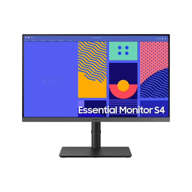Samsung S43GC arvutikuvar 61 cm (24 tolli) 1920 x 1080 pikslit Full HD LCD Must