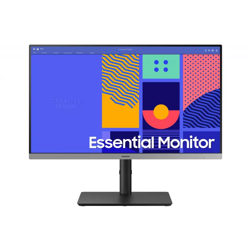 Samsung S43GC arvutikuvar 61 cm (24 tolli) 1920 x 1080 pikslit Full HD LCD Must
