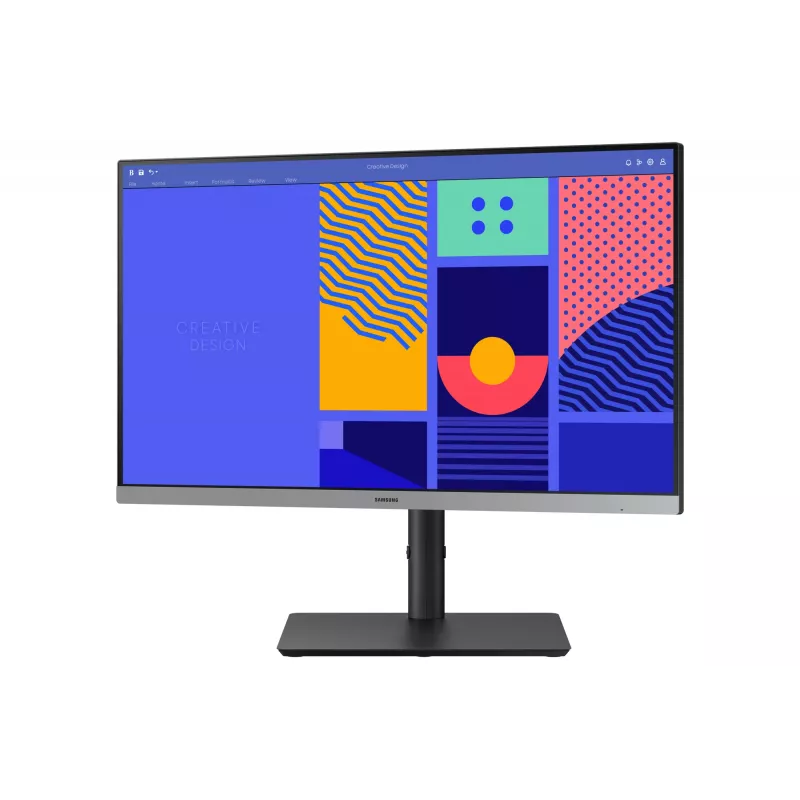 Samsung S43GC arvutikuvar 61 cm (24 tolli) 1920 x 1080 pikslit Full HD LCD Must