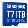 Samsung T7 microSD-kaart, 1 TB, MicroSDXC, UHS-I, 170 MB/s, Klass 3 (U3), V30