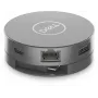 DELL 6-in-1 USB-C Multiport Adapter - DA305, Wired, USB 3.2 Gen 2 (3.1 Gen 2) USB-C, 10,100,1000 Mbit/s, Silver, 3840 x 2160 pixels, Dell