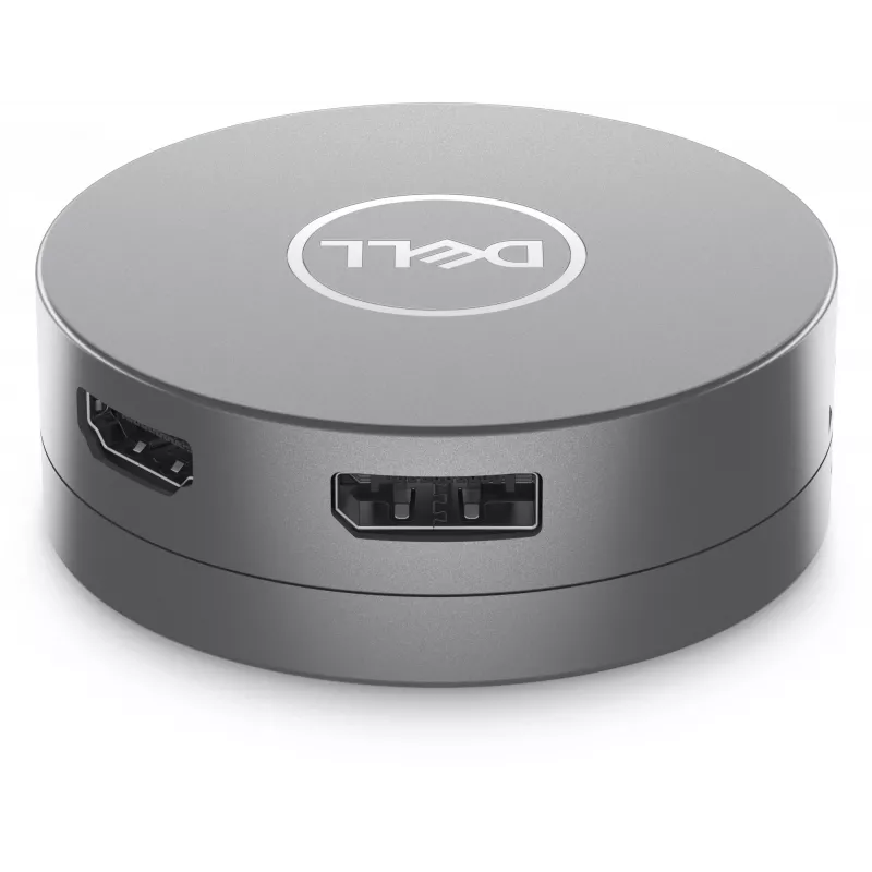 DELL 6-in-1 USB-C Multiport Adapter - DA305, Wired, USB 3.2 Gen 2 (3.1 Gen 2) USB-C, 10,100,1000 Mbit/s, Silver, 3840 x 2160 pixels, Dell
