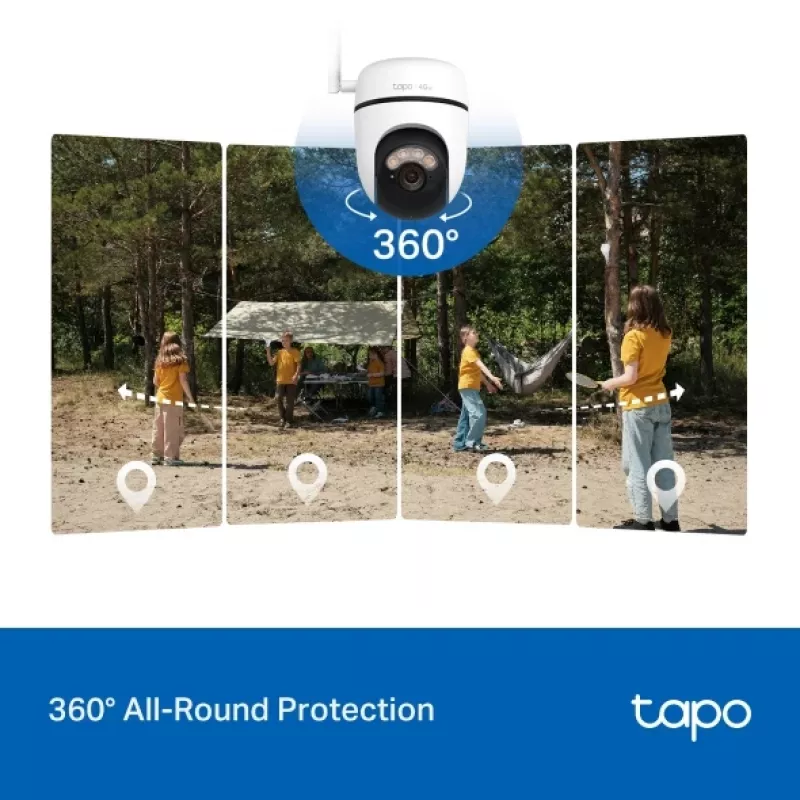 TP-Link Tapo C615G KIT Dome IP turvakaamera Välistingimustesse 2304 x 1296 pikslit Lagi/Sein/Post