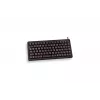 Klaviatuur CHERRY G84-4100 Compact USB/PS2 Must QWERTY UK