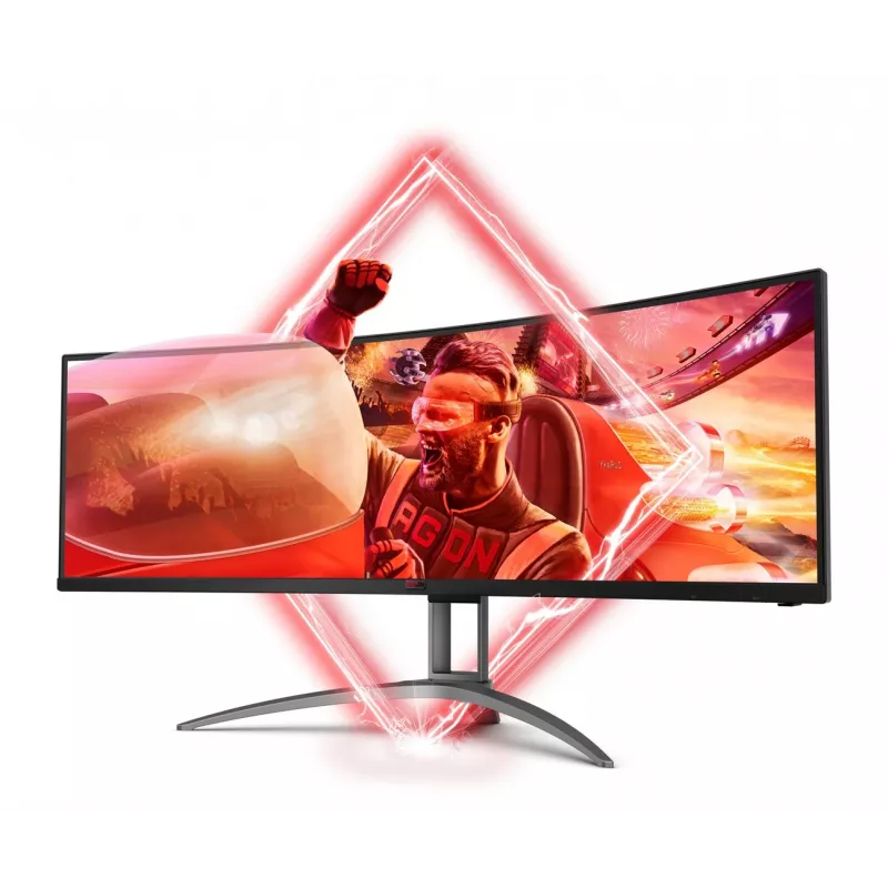 AOC B2 AG493UCX2 arvutimonitor 124 cm (48,8) 5120 x 1440 pikslit Quad HD LED Must