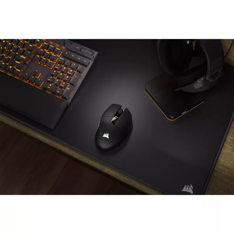 Corsair SCIMITAR ELITE WIRELESS hiir Mänguritele Paremakäeline RF traadita + Bluetooth + USB USB-C Optiline 26000 DPI
