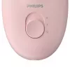 Philips Satinelle Essential BRE285/00 juhtmega epilaator, valge/roosa