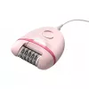 Philips Satinelle Essential BRE285/00 juhtmega epilaator, valge/roosa
