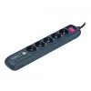 Pikendusjuhe 1,5 m / 5 pistikupesa + 2 USB SPG5-U2-5 Gembird