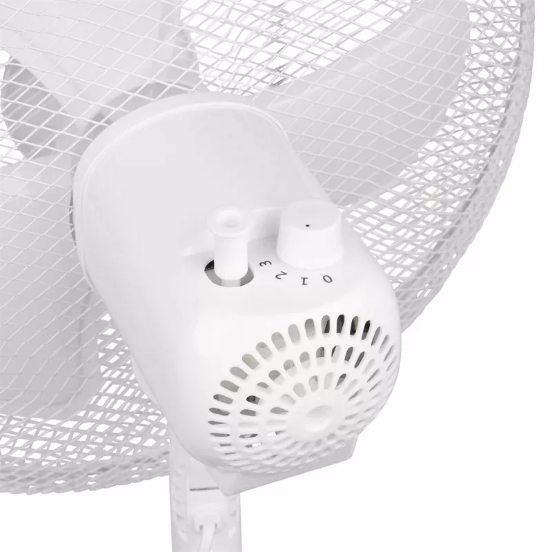 Tristar | VE-5755 | Püstventilaator | Valge | Läbimõõt 40 cm | Kiiruste arv 3 | Võnkumine
