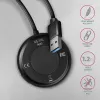 AXAGON HUE-P1AL Hub 4-pordiline USB 3.2 Gen 1 ÜMAR