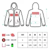 Meeste soojendusega jakk, suurus: L, XL