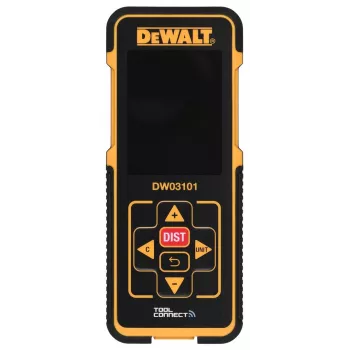 DeWALT DW03101 Laserkauge kaugusmõõtur Must, Kollane 100 m