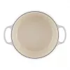 Le Creuset Signature malmpott 24 cm ümmargune kastrul merekarbi roosa