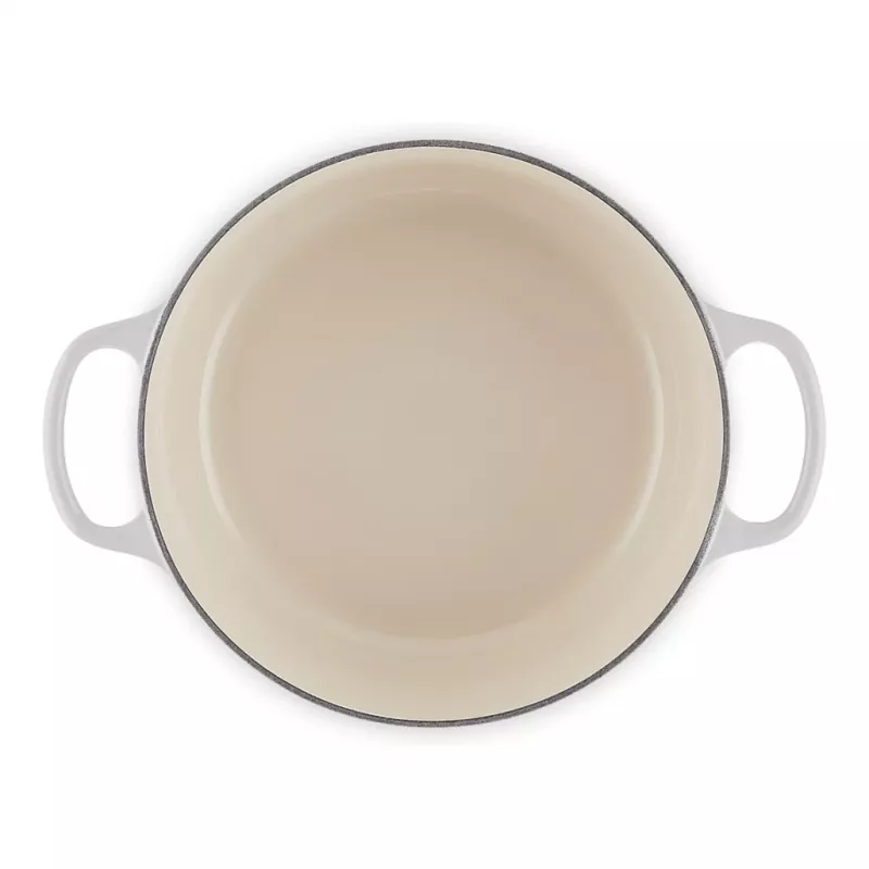 Le Creuset Signature malmpott 24 cm ümmargune kastrul merekarbi roosa